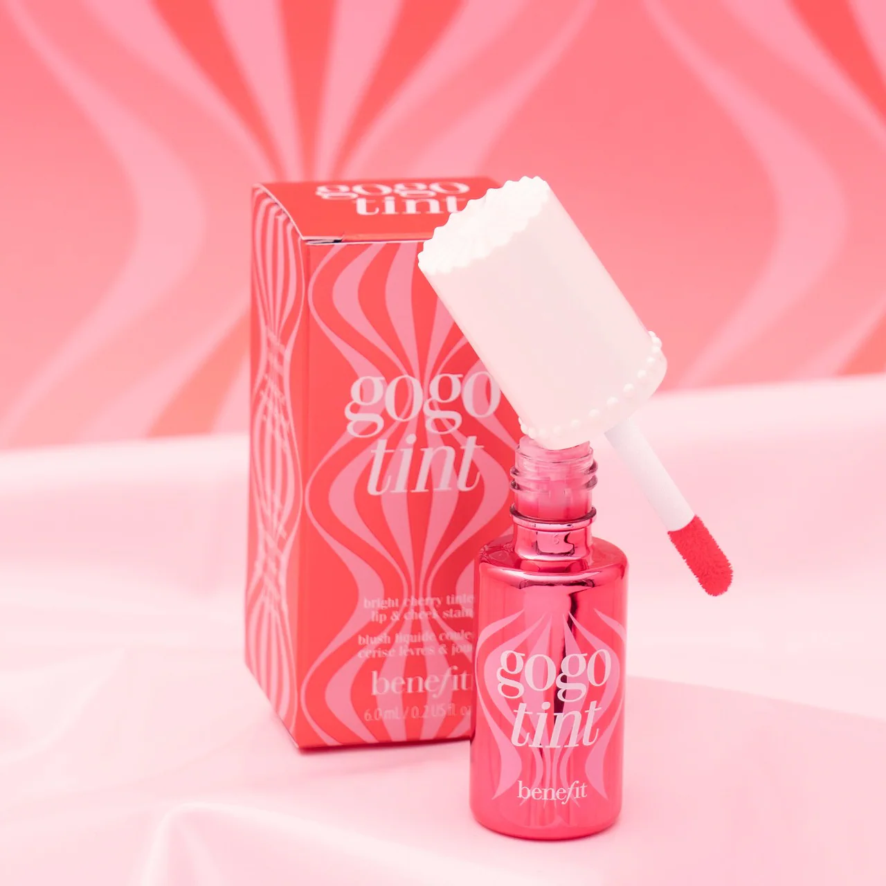 Benefit Cosmetics Benetint Liquid Lip + Cheek Blush Stain Gogo 4